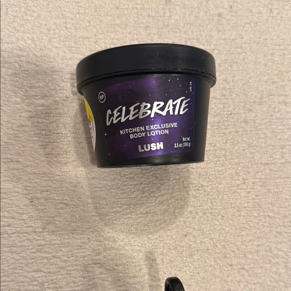 Lush Celebrate Kitchen Exclusive Body Lotion - Black and Purple